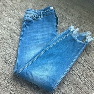 KanCan jeans size 30. Like new condition. No rips. Frayed  bottoms.